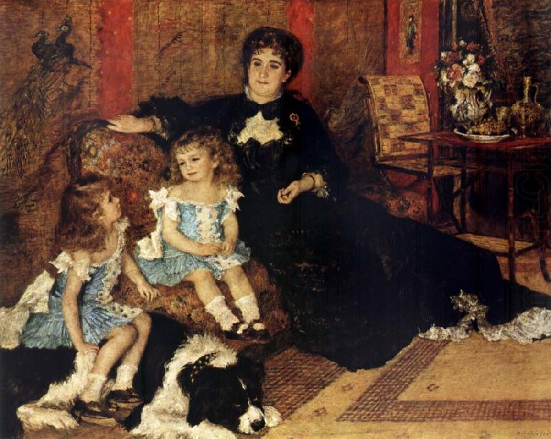 Pierre-Auguste Renoir Madame Charpenting and Children china oil painting image